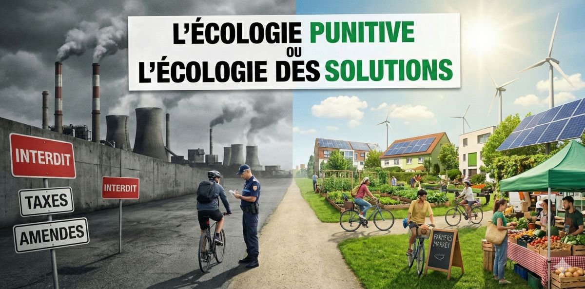 l’écologie punitive ou l’écologie des solutions