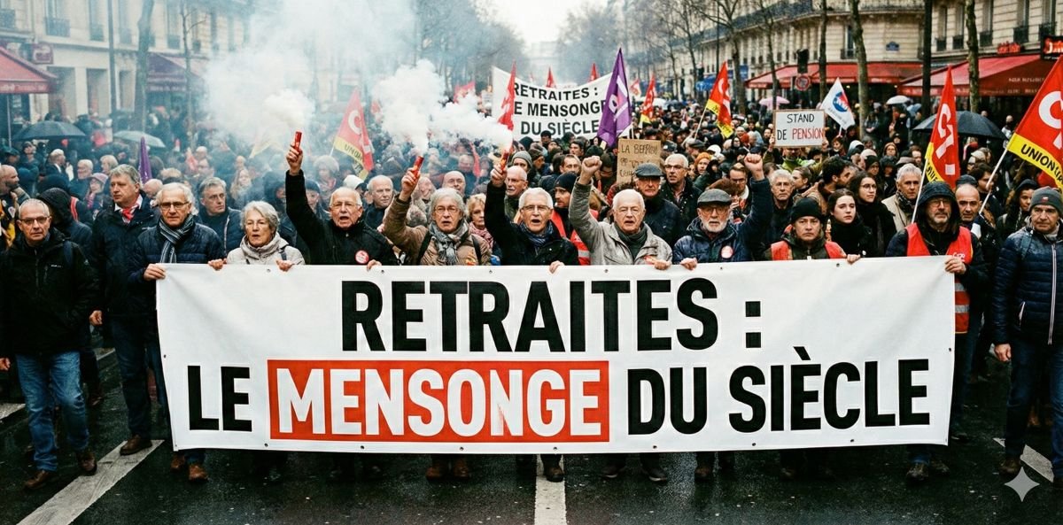 retraites, le mensonge du siècle